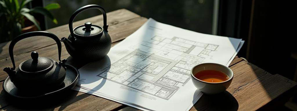 Artisanal tea preparation and professional documentation